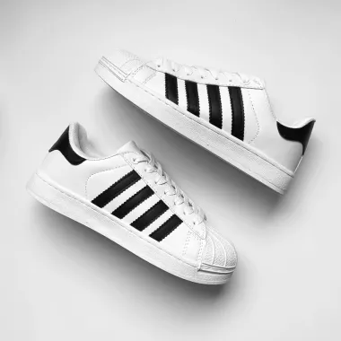 Adidasi dama casual albi 12105 T56-4